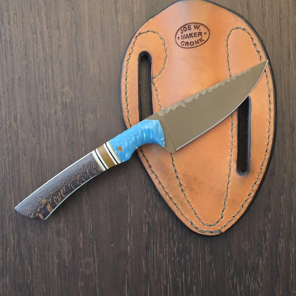 High Country Knife Co. By Kyle Chapman, Cerokoted Fixed Blade – gallery image 4