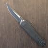 Microtech/ Glock-S/E Black Blade and Hardware Standard Black Chassis 81-1 T in M390MK and Aluminum
