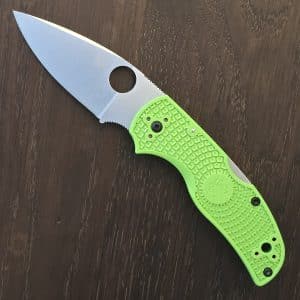 Spyderco USA Native 5 Salt in LC200N and Green G10