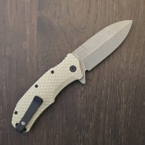 Off-Grid Knives Rapid Fire Stinger in Coyote G10 and Cryo D2