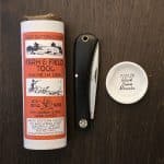 Great Eastern Cutlery #715126 Black Linen Micarta