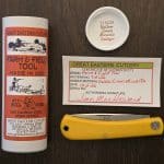 Great Eastern Cutlery #715126 Yellow Linen Micarta PROTOTYPE