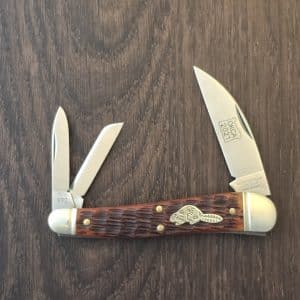 Great Eastern Cutlery #380321 Burnt Orange Jigged Bone 1 of 50 (Club Knife)