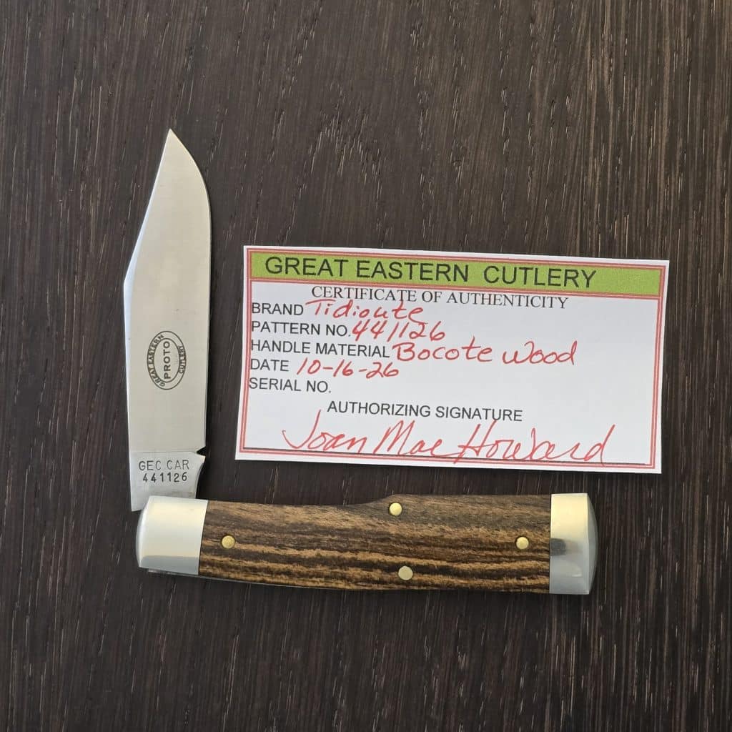 Great Eastern Cutlery #441126 Bocote Wood PROTOTYPE – gallery image 2
