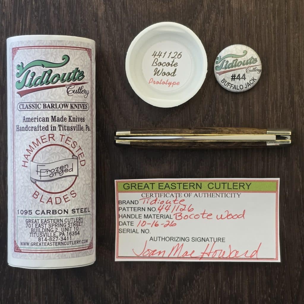 Great Eastern Cutlery #441126 Bocote Wood PROTOTYPE – gallery image 4