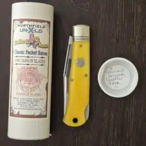 Great Eastern Cutlery #421114 LB Smooth Yellow Rose "S"