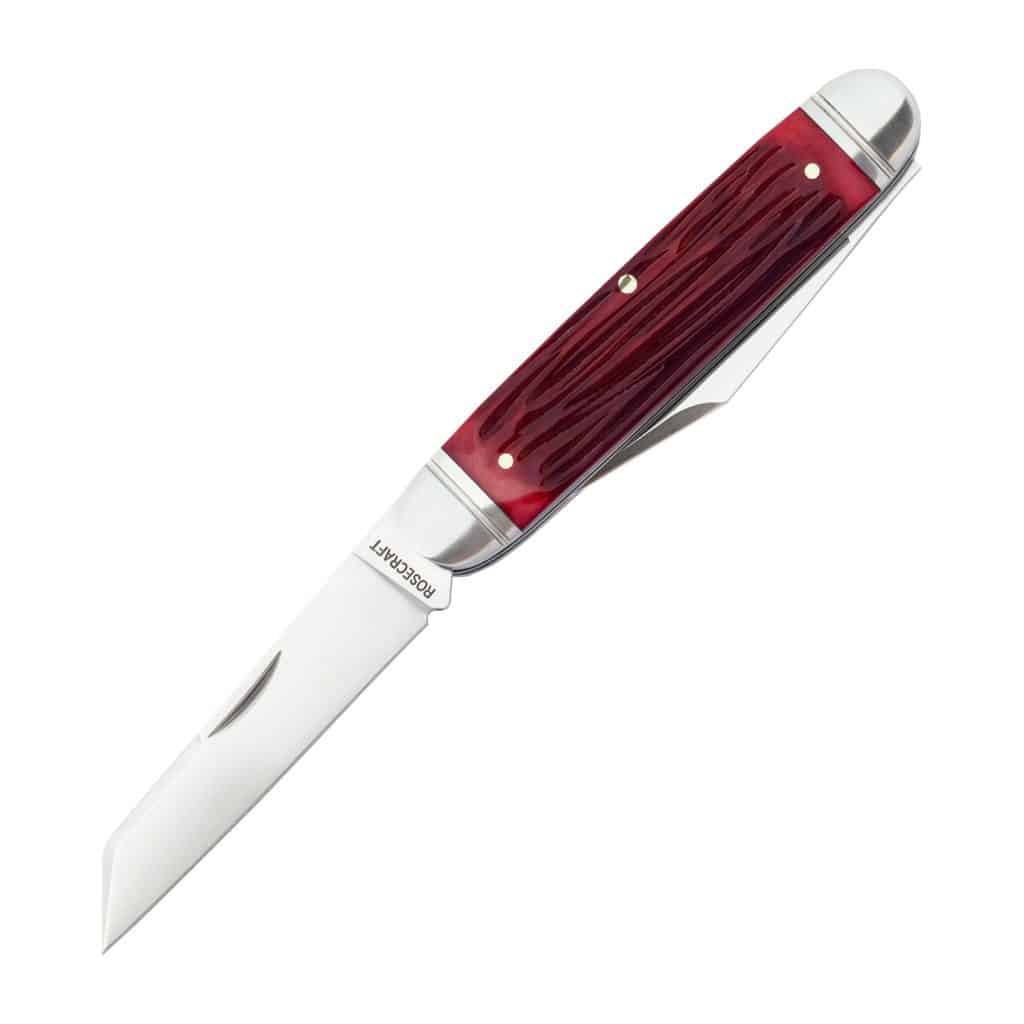 RoseCraft Blades Briarpatch Jack Red Jigged Bone RCT012-RJB – gallery image 3